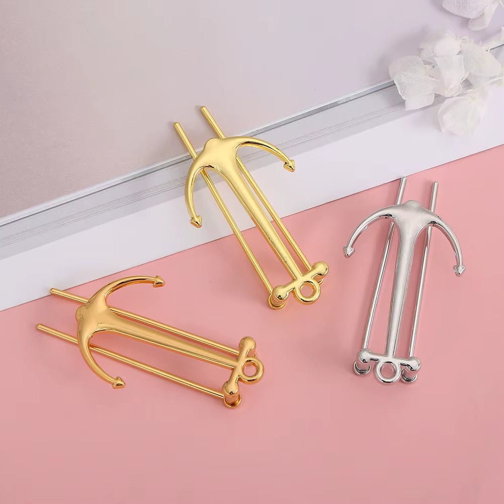 🎓⚓✨BlingNtecH Signature Anchor Metal Bookmark – Elegant Page Holder for Students, Teachers & Gift Lovers