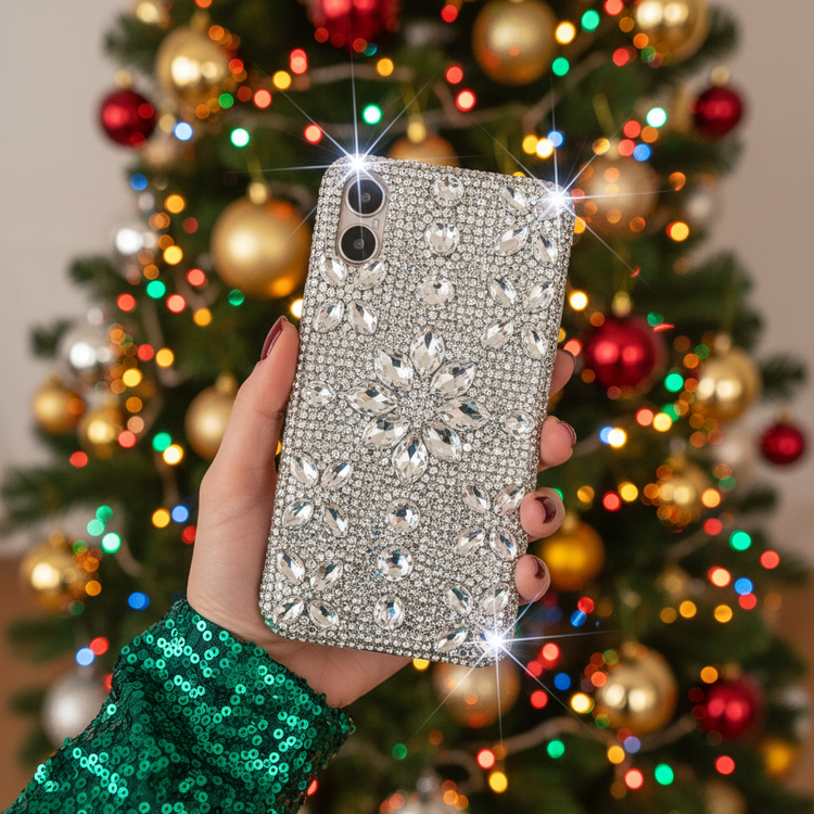 Luxe Phone Cases: Sparkle & Shine