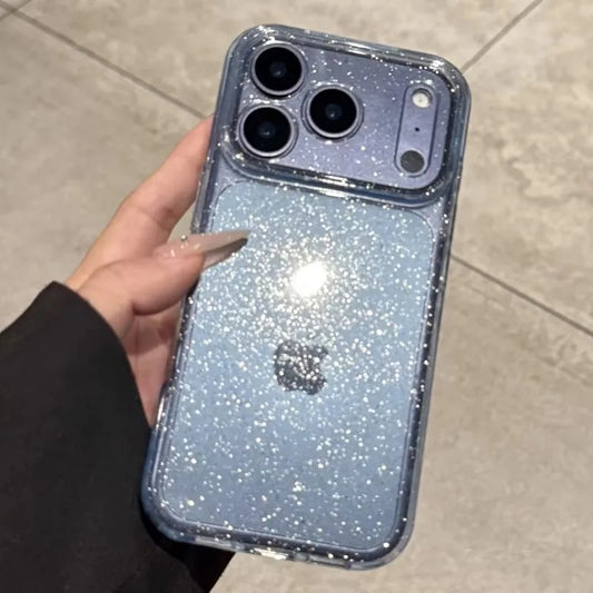 BlingNtecH GlitterAir – Cute Soft Clear TPU Sparkle Case ✨