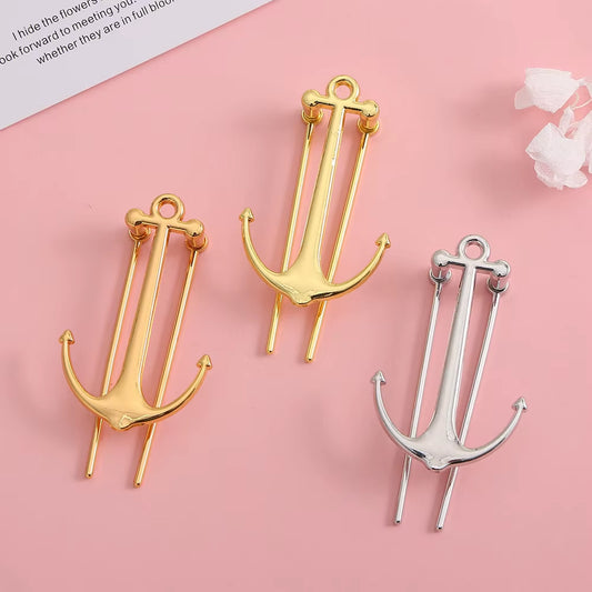 🎓⚓✨BlingNtecH Signature Anchor Metal Bookmark – Elegant Page Holder for Students, Teachers & Gift Lovers